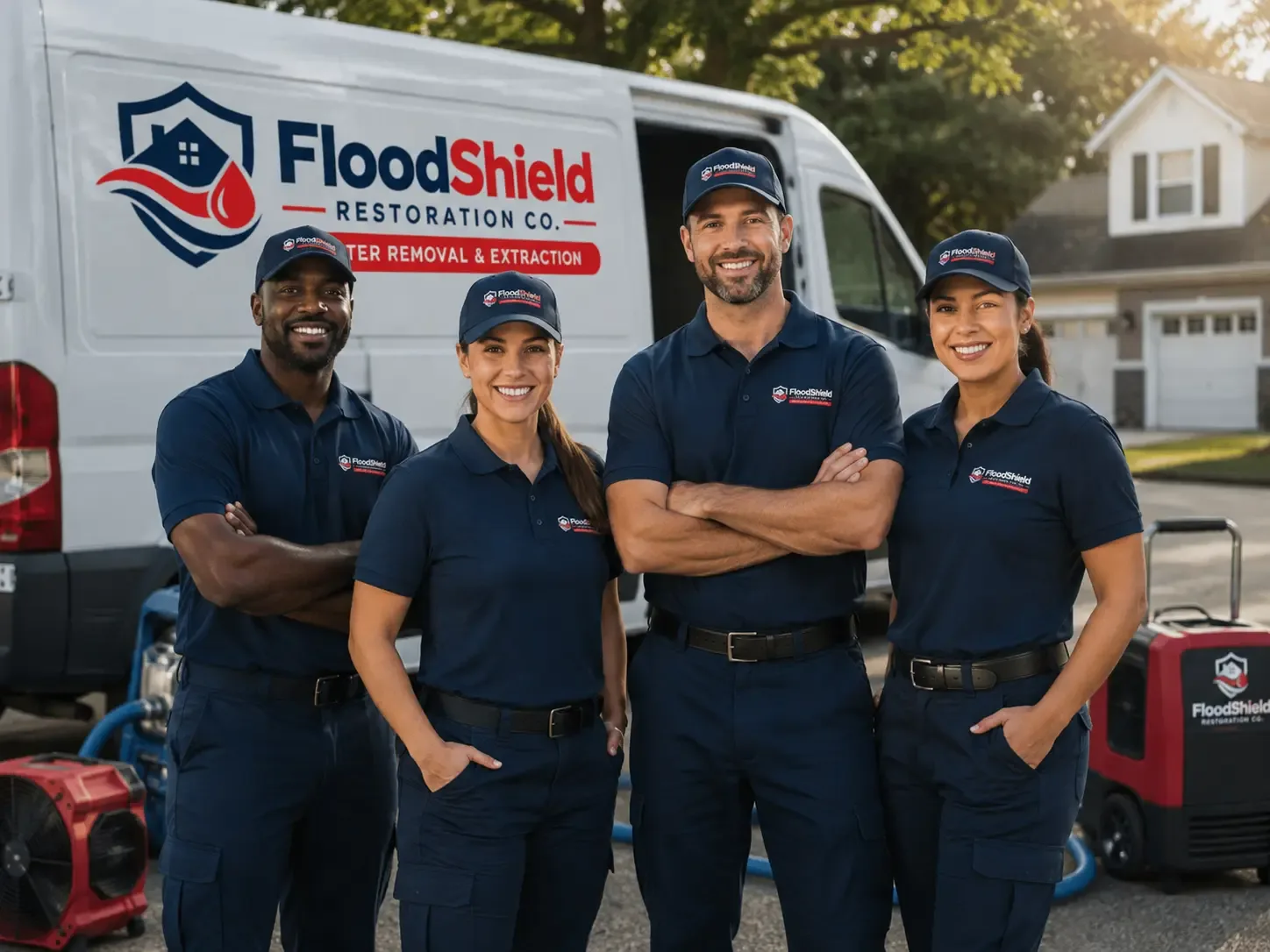 Flood Damage Restoration company in Bernice, LA